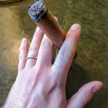 How Not To Hold A Cigar